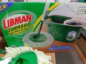 lot 103 image: Libman Spin Mop With Bucket