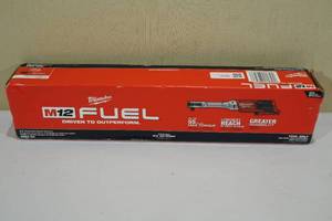 lot 8 image: Milwaukee M12 Fuel 38 Extended Reach Ratchet -Tool Only