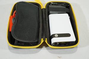 lot 35 image: Battery ResQ Portable Car Battery Jump Starter, USB Power Bank, LED Flashlight
