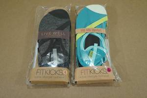 lot 114 image: 2 Pairs Fitkicks -Womens Large