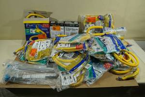 lot 166 image: Assorted Hoses and Outlet Boxes