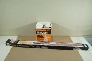 lot 205 image: Chimney Brush and Brush Accessory Kit