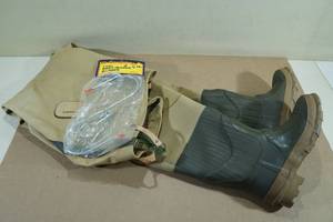 lot 227 image: Hodgman Mens Madewell Canvas Waders -Size 7 Boot