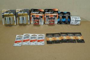 lot 235 image: Batteries -C, AAAA, AAA, 357303, 389390
