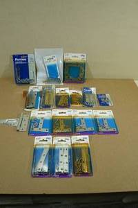 lot 238 image: Large Assortment - Braces, Hinges, T Plates