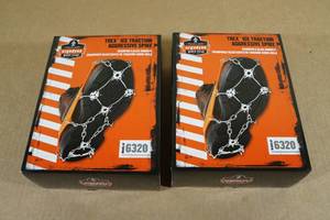 lot 243 image: Trex Ice Traction Boot Chains