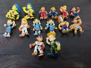 lot 44 image: Collection Of Loyal Subjects Street Fighter Mini Action Figures