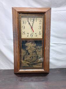 lot 74 image: Verichron Wall Clock