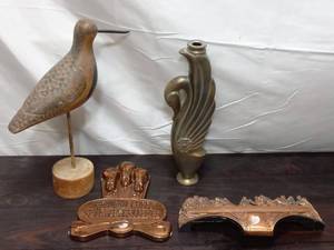 lot 92 image: Two Copper Plated Wall Hangings