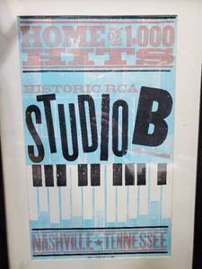 lot 100 image: Framed Poster