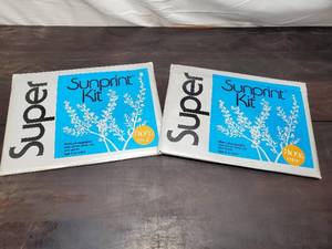lot 121 image: Two Sun print Kits