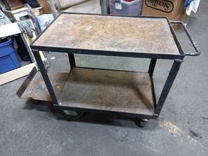lot 150 image: Rolling Garage Cart