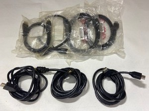 HDMI Cords, AC Power Cords, AC Adapters