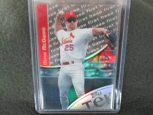 lot 6 image: Mark McGwire Topps Tek 2000 10-10 C...