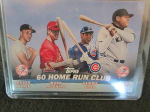 lot 43 image: 2001 Topps Combos #TC12 60 Home Run...