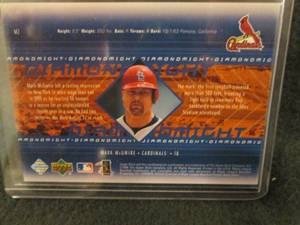 1999 UPPER DECK BLACK DIAMOND #M2 M...
