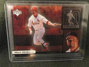 Mark McGwire 1999 Upper Deck Ovatio...