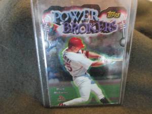 Mark McGwire 1998 Topps Power Broke...