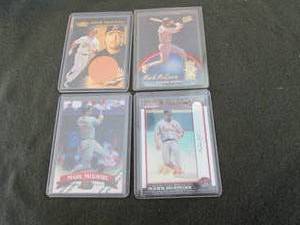 4 Assorted Mark McGwire Cards...