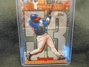 1999 Topps #461 HR Parade #53 Sammy...