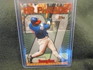 1999 Topps #461 HR Parade #27 Sammy...