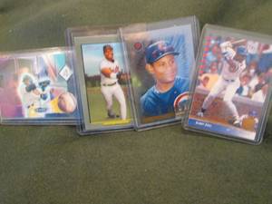 4 Assorted Sammy Sosa Cards...