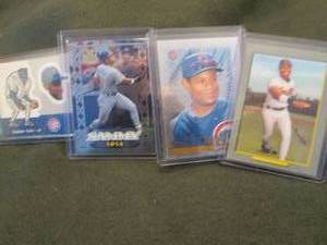 4 Assorted Sammy Sosa Cards...