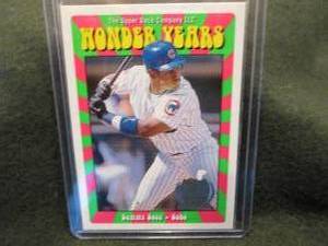 1998 Upper Deck Wonder Years Sammy ...