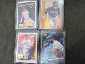 4 Assorted Mike Piazza Cards...