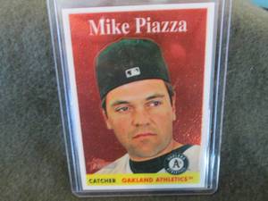 2007 Topps Heritage #77 Mike Piazza...