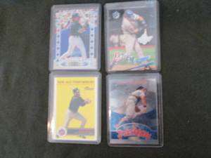 4 Topps Mike Piazza Cards...