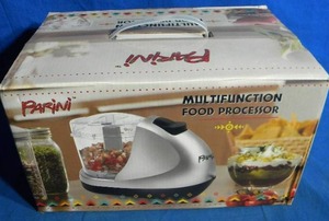 lot 39 image: Versatile Powerful Multi-Function Compact Mini Food Processor