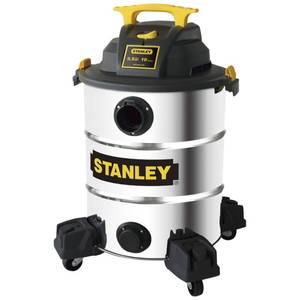 lot 47 image: Stanley - 10 Gallon wetdry vacuum - metal