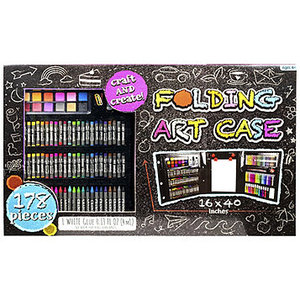 lot 55 image: Brand New 178-Pc. Folding Art Case