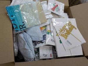 lot 1 image: A Box of Party and Misc....