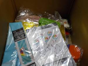 lot 6 image: A Box of Party and Misc....