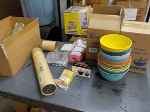 lot 12 image: Wheat Straw Dinnerware Sets and mor...