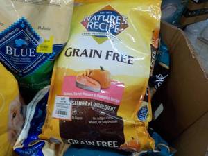 lot 62 image: 24 lb. Bag Natures Recipe Dog Food...