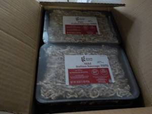 lot 172 image: 8 - 16 oz Frozen Pkgs Mild Italian ...