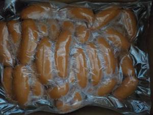 lot 178 image: 11 lb. Frozen Pkg Knockwurst...