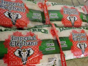 lot 182 image: 4 - 4 lb. Bags Imperial Elephant Ja...