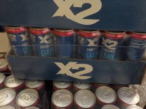 lot 189 image: 24 pack X2 Endurance Drink...