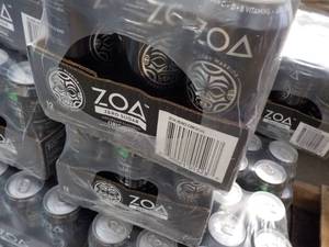lot 202 image: 2 - 12 pack ZOA Zero Sugar Energy D...