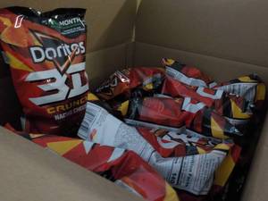 lot 208 image: 8 - 7 14 oz Bags Doritos 3D Crunch...