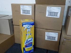 lot 318 image: 4 - 32 ct Refills Lysol Smart Clean...