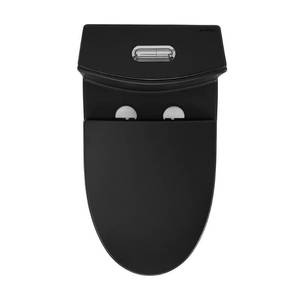 Swiss Madison One Piece Toilet Soft Close Skirted Design Ceramic Matte Black