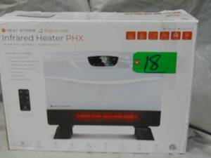 Heat Storm Phoenix HS-1500-PHX  Infrared Space Heater with Energy Efficient-750-1500 Watt New