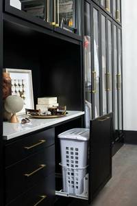 Rev-A-Shelf HPRV-1925 S Polymer Pull Out Hamper for VanityCloset