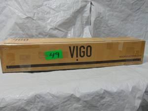 VIGO VG08016MB Gardenia 2.25 L -4.0 W -39.38 H Retro-Fit Shower Massage Panel 2 -Jet High Pressure Shower System with Control Type, Brass Hardware in Matte Black Finish