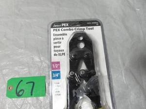 Apollo 69PTKH0014C 12 in. and 34 in. PEX Crimp Tool.